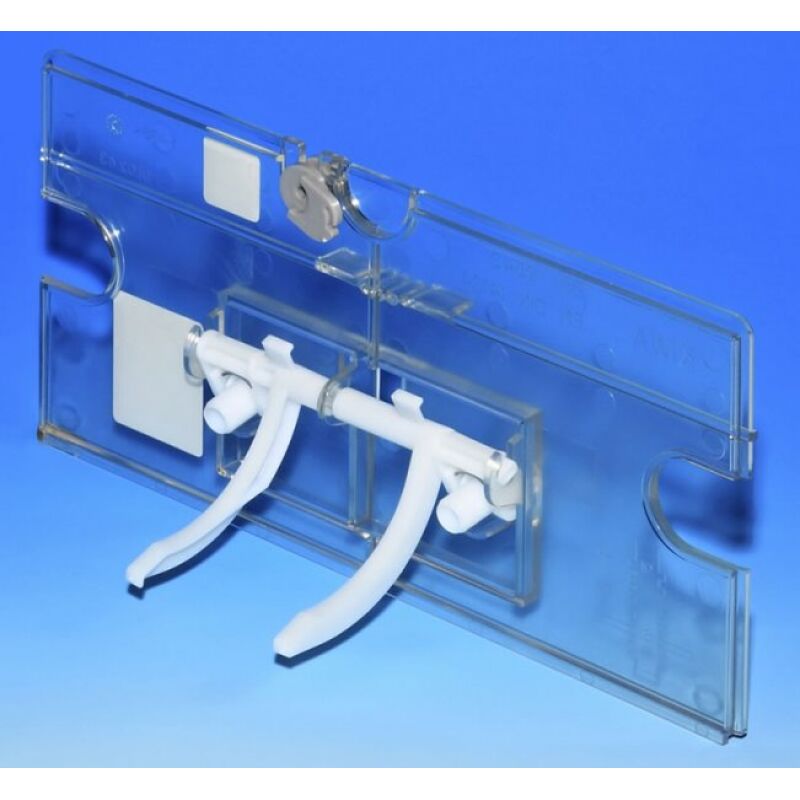 FRIATEC krycí průhledná deska montážního otvoru WC modulu pod tlačítka řady F300